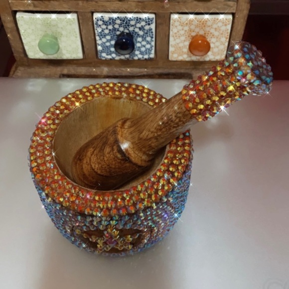 ✨ Bling\'d out Mortar & Pestle Set ✨